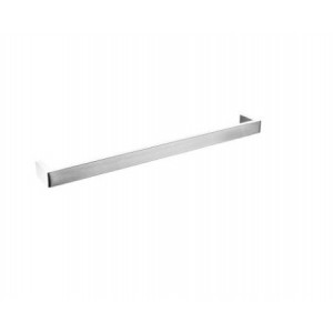 Cavallo Chrome Square Single Towel Rail 600mm